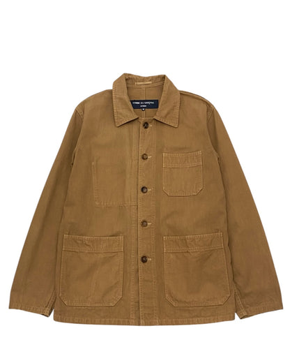 Comme des Garcons Homme Brown Workwear Jacket