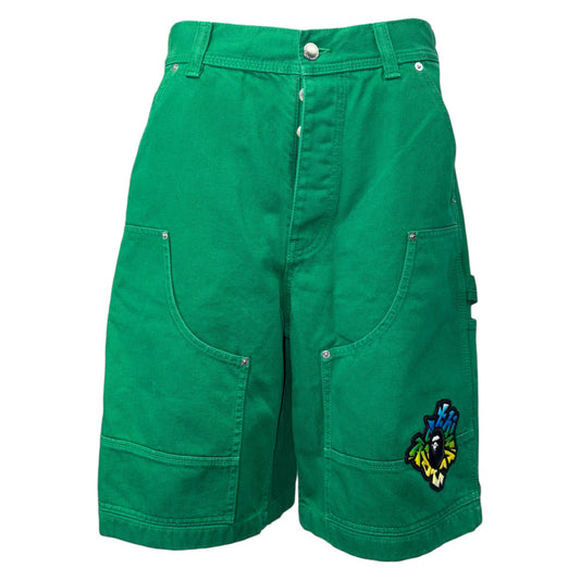 Bape PATCH 2-Tone Washed Work Shorts Size L