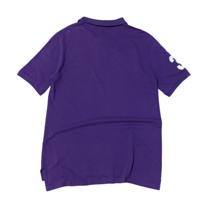 Vintage Polo Ralph Lauren Bigpony Purple Polo Shirt Size XL
