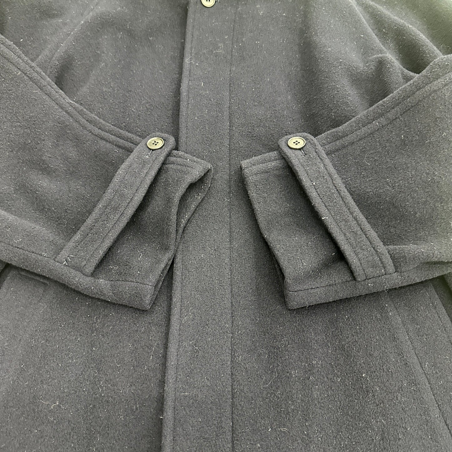 Christian Dior 80s Lambswool Balmacaan Coat