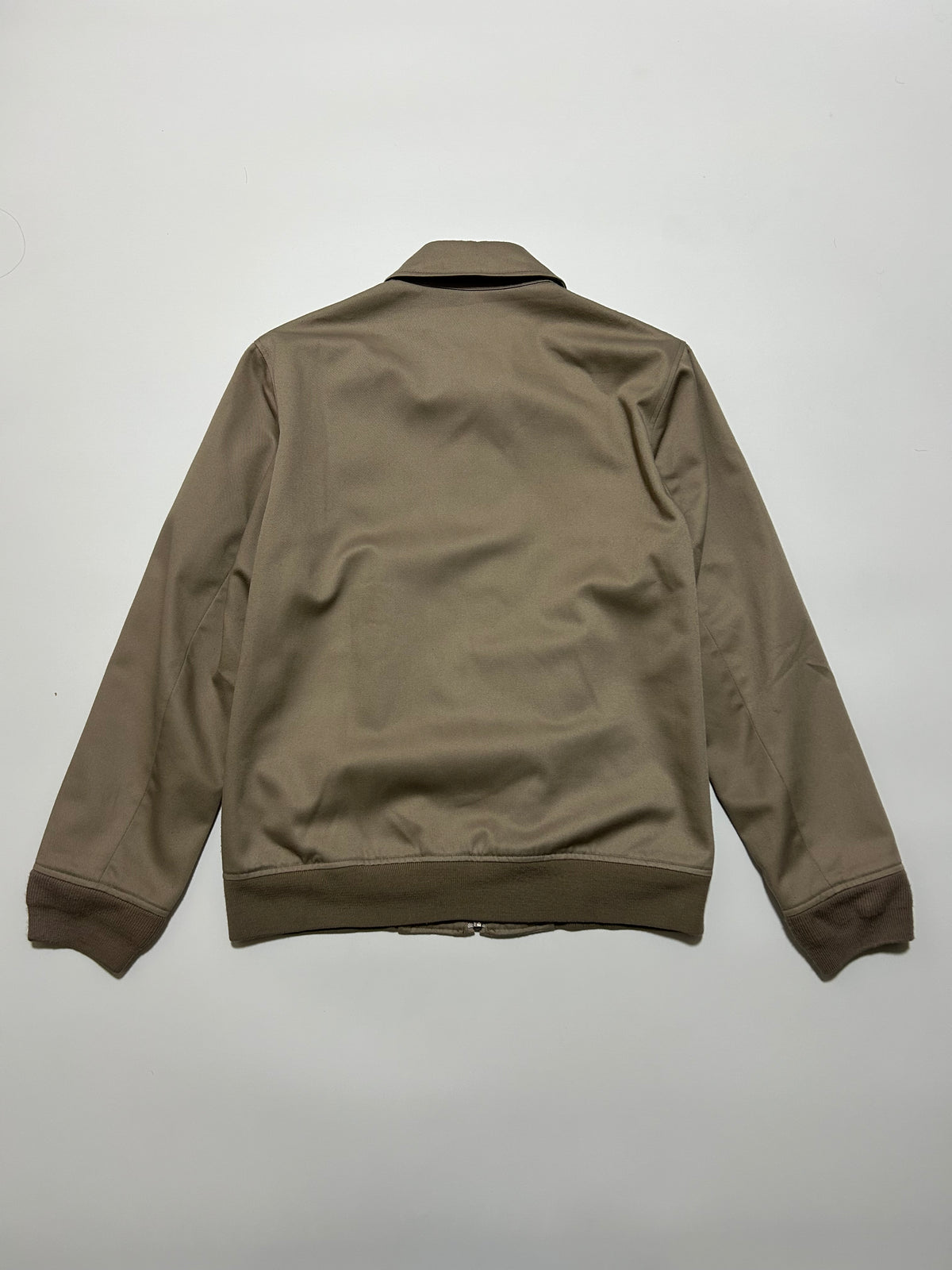 A.P.C. 2000s Ivory Cotton Blend Drizzler Jacket Size M