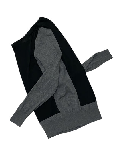 Neil Barrett Color Block Knit Sweater