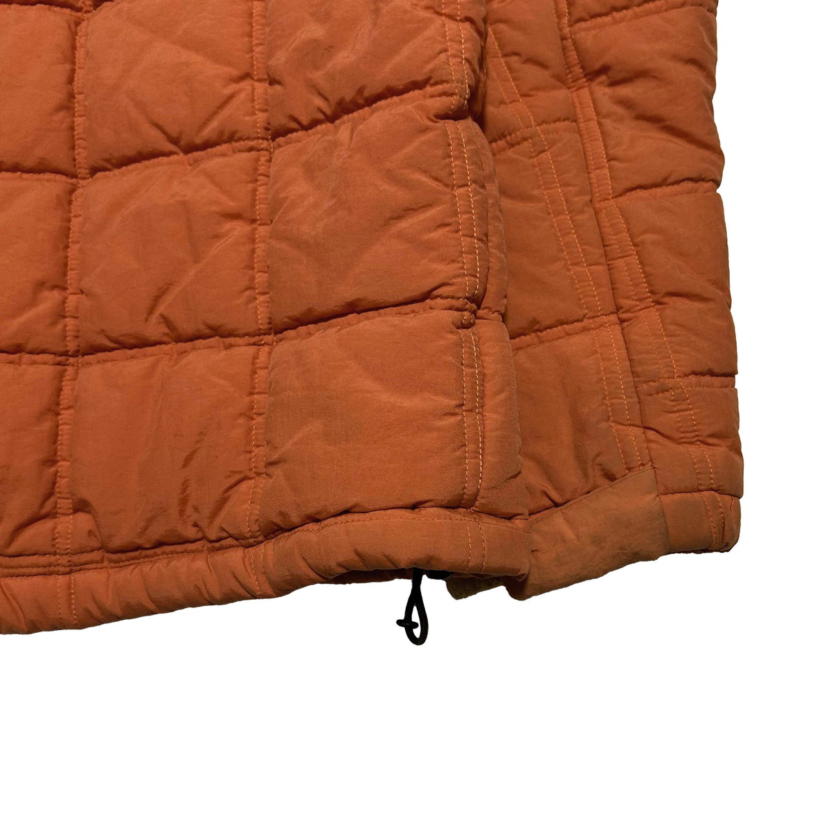 GOODENOUGH 2000s Orange Nylon Puffer Jacket Size M