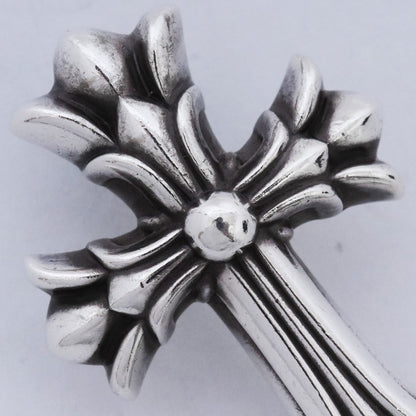 Chrome Hearts DBL CH CRS SML Silver Pendant