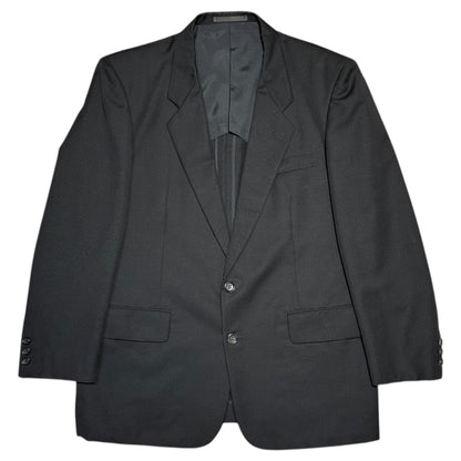 COMME des GARCONS HOMME 89AW Mohair Wool Suit Black Jacket Size S