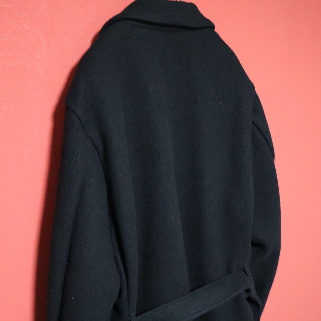 Vintage AFTERHOURS Premium Wool Shawl Collar Gown Size F