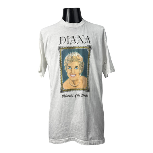 DIANA Princess Of The World T-Shirt Size L