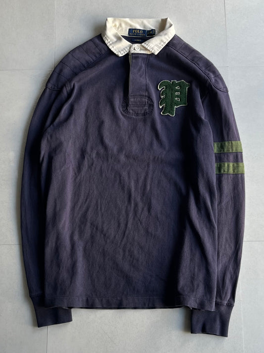 Polo Ralph Lauren Number Long Polo Shirt Size M