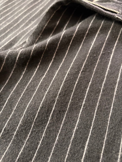 COMME des GARCONS SS13 Wool Stripe Wide Cropped Pants Size S