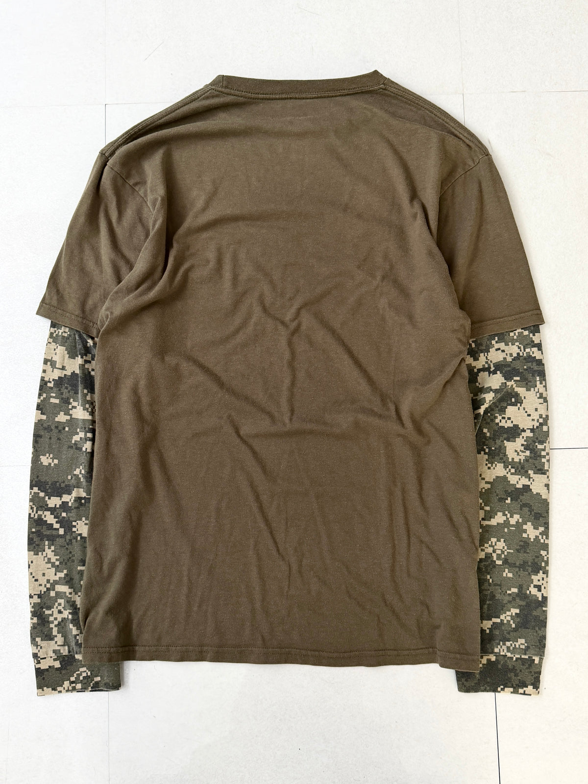 Vintage Layered Long Sleeve T-Shirt Size XL