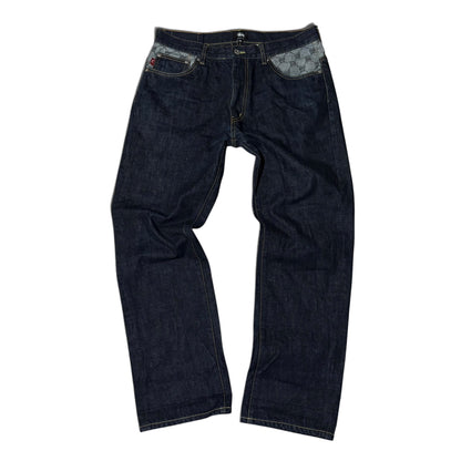 Stussy Monogram Denim Jeans Size 32