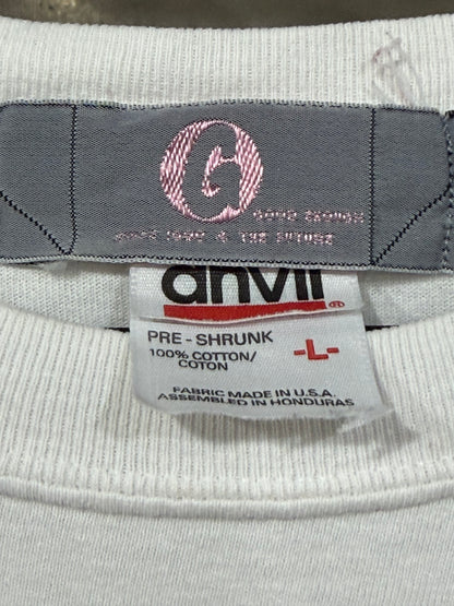 GOODENOUGH Clover Logo Pocket T-Shirt White Size L