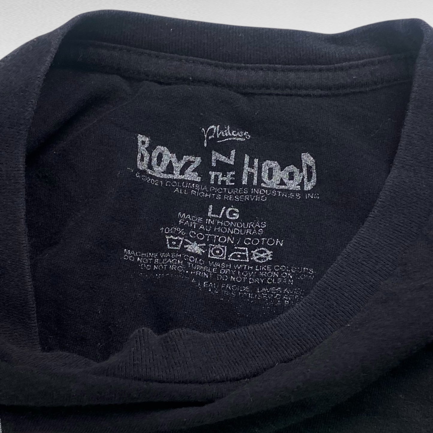 BOYZN THE HOOD T-Shirt Black Size L