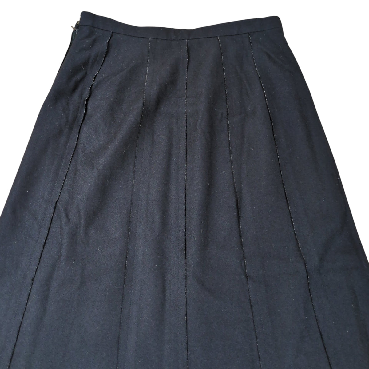 tricot COMME des GARCONS 01AW Pleated Wool Skirt Size M