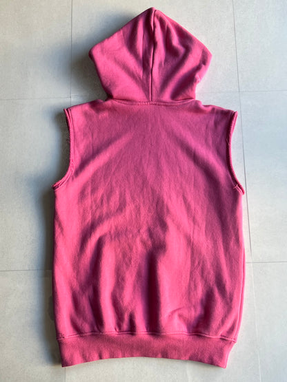PHENOMENON Pink Cotton Vest Size S