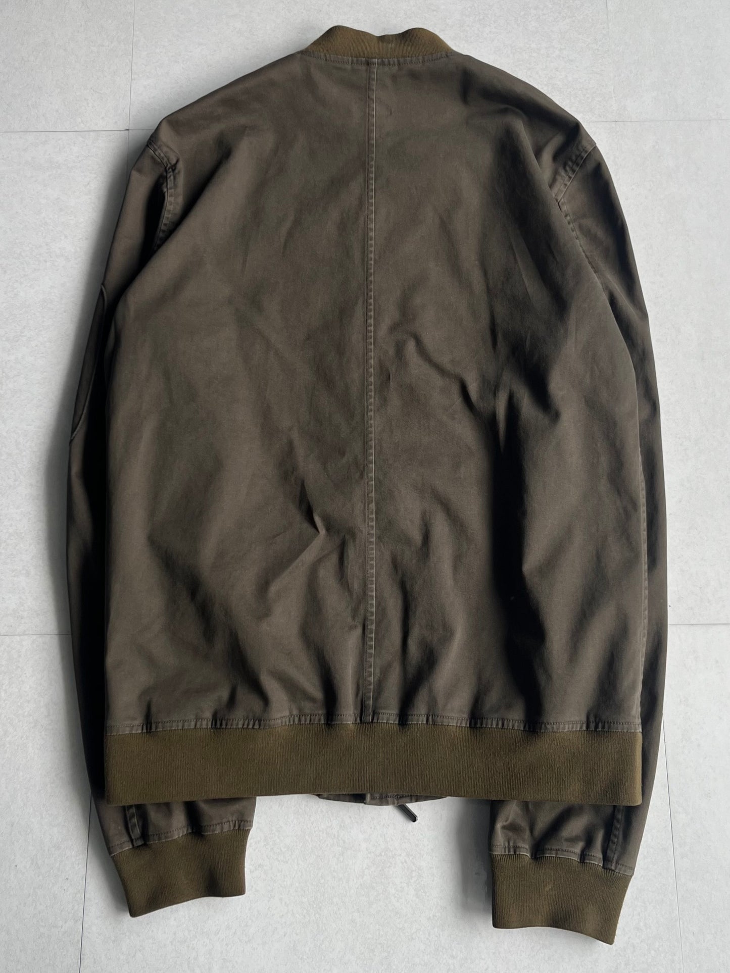 FACTOTUM Green Cotton Blend Jacket Size 46