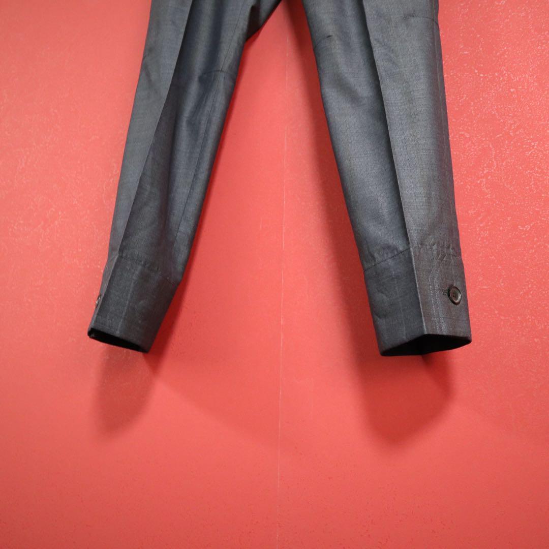 Louis Vuitton Dark Gray Cashmere Blend Hem Button Size 40
