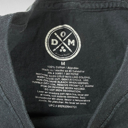 DOM Short Sleeve T-Shirt Black Size M