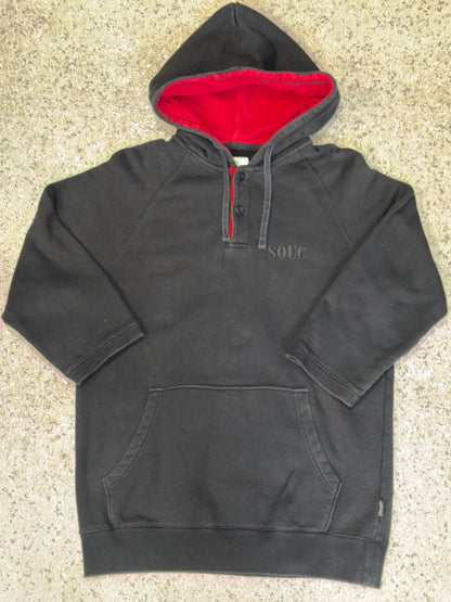 Stussy Osaka Umeda Exclusive 3/4 Sleeve Hoodie Black Size L