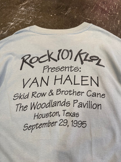 Vintage Rock (O) Klol Blue Cotton T-Shirt Size XL