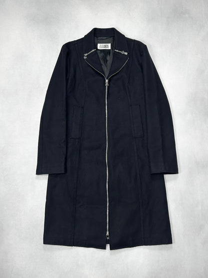 Maison Margiela F/W2006 Full Zip Navy Coat Size 42