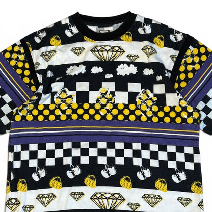 UNDERCOVER 01AW D.A.V.F All-Over Print T-Shirt