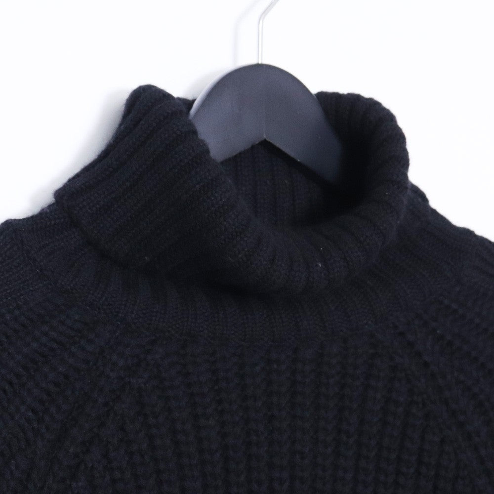 JOHN LAWRENCE 21AW Button Sleeve Knit Sweater Black Free Size