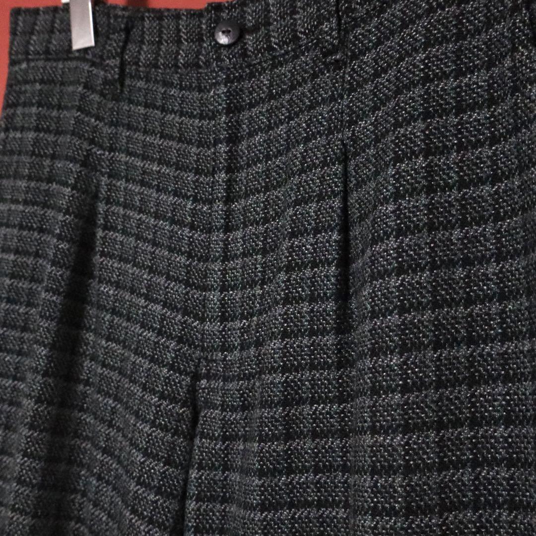 Comme des Garcons Homme Deux 14AW Cropped Check Pants Size S