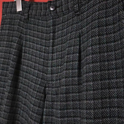 Comme des Garcons Homme Deux 14AW Cropped Check Pants Size S