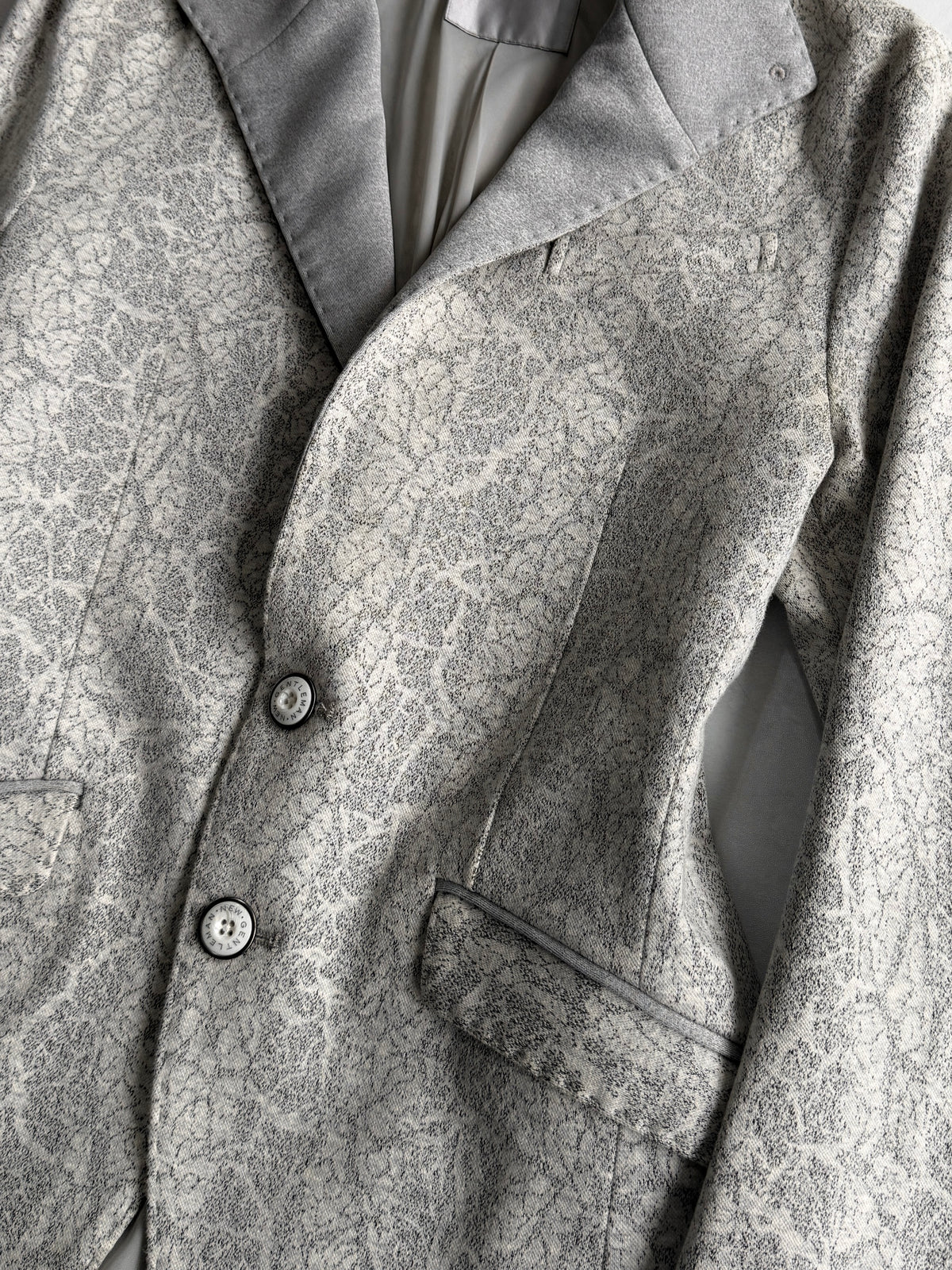 BUFFALO BOBS Cracked Texture Tailored Jacket