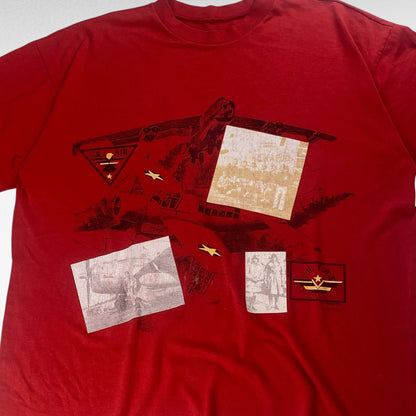 unknown 90s Short Sleeve T-Shirt Red Size 2XL
