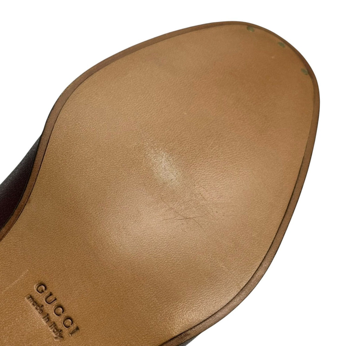 GUCCI Horsebit Sherry Line Loafer Size 35