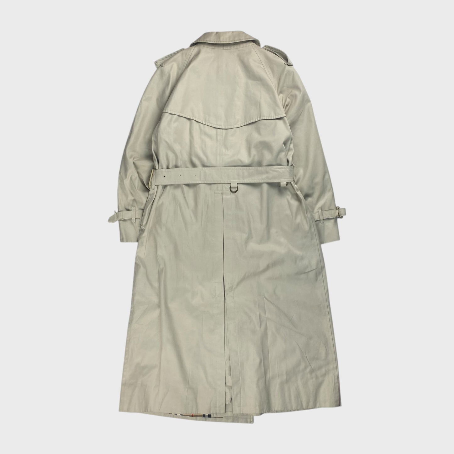 Burberrys' 90s Trench Coat White Size S
