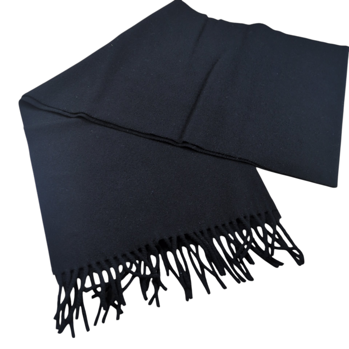 Vivienne Westwood Black Orb Logo Wool Muffler