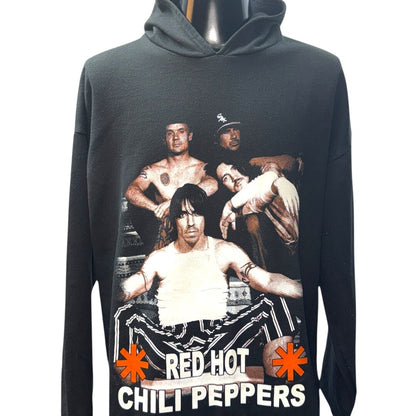 RED HOT CHILI PEPPERS Pullover Hoodie Red Size XL