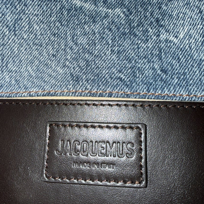JACQUEMUS Le Bambimou Denim Padded Bag