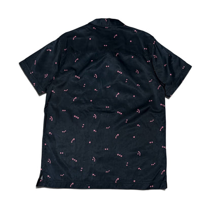 WTAPS Star Pattern Open Collar Rayon Blend S/S Shirt Size M