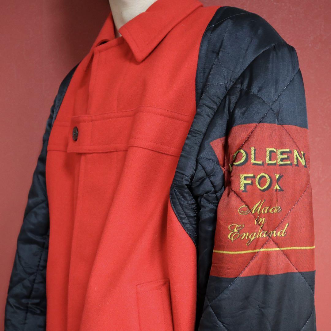 Dries Van Noten 17AW Golden Fox Sleeve Panel Coat Size M