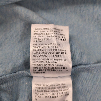 BALENCIAGA BB Logo Printed Cotton T-Shirt Size XS