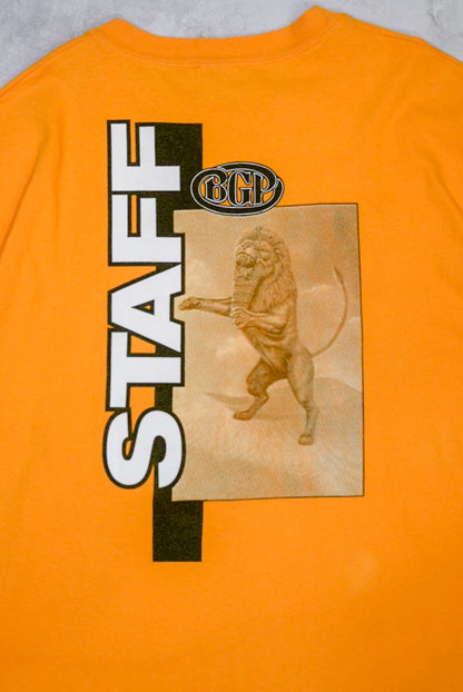 Rolling Stones Pearl Jam STAFF tee 90s Size XL