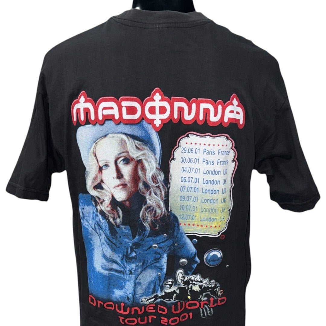 MADONNA 01 Drowned World Tour T-Shirt Size L
