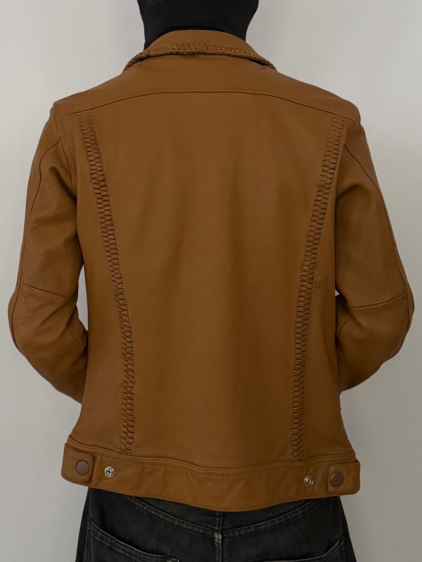 PHENOMENON BEYOND DESCRIPTION Leather Jacket Brown Size S
