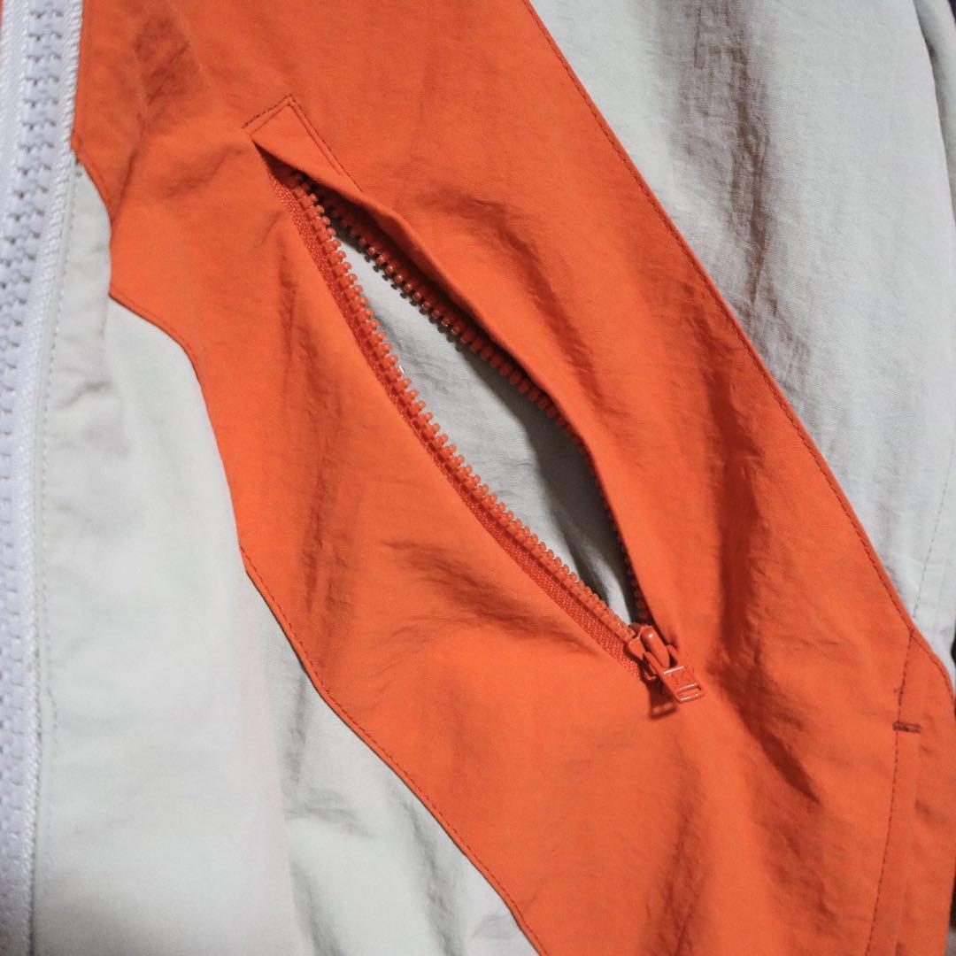 Kenzo Colorblock Logo Nylon Zip Jacket Size S