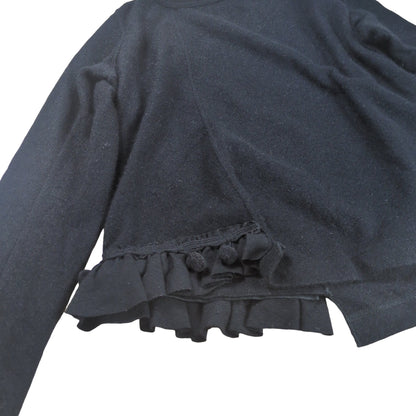 Comme des Garcons Angola Blend Frill Sweater
