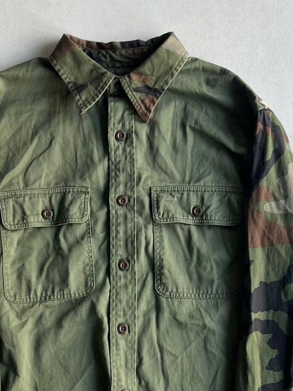 Vintage DENIM&SUPPLY USA Military Shirt Multi Size S