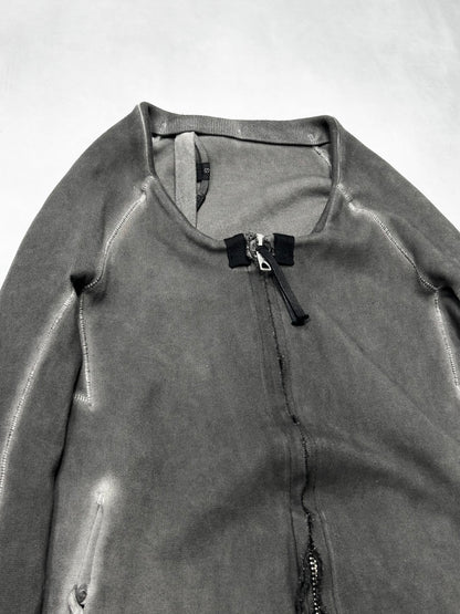 Boris Bidjan Saberi Cold Dyed Zip Sweatshirt (FW11) Size XS