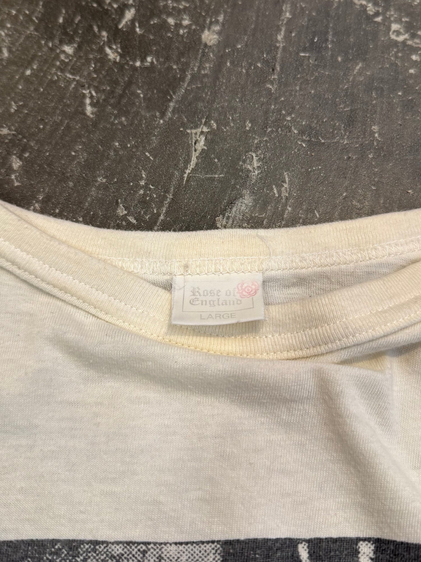 Vintage Sid Vicious Cotton T-Shirt White Size L