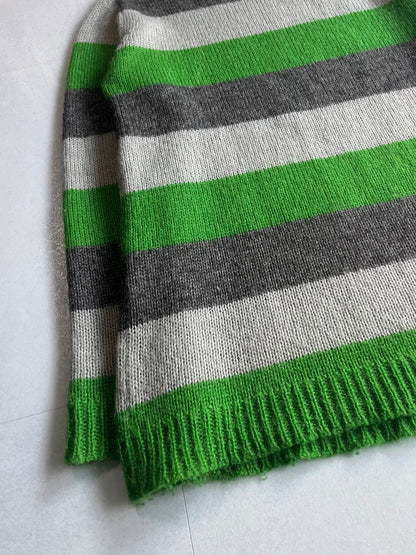 Undercover Striped Knit Mohair Blend Size 3