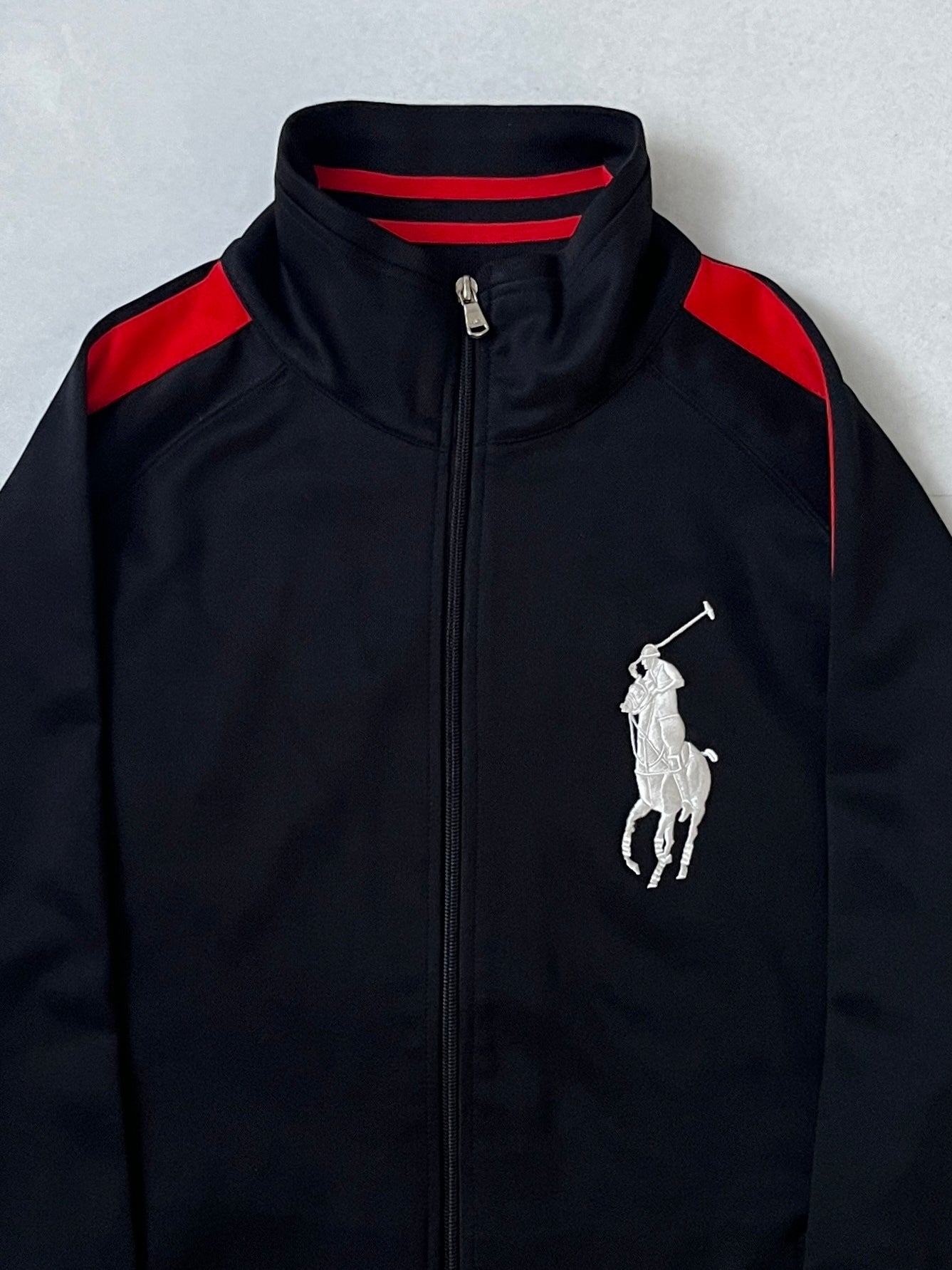RLX Ralph Lauren Big Pony Track Jacket Black Size XL