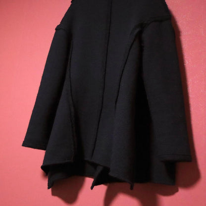 Limi Feu Inside-Out Safety Pin Deconstructed Coat Size 2